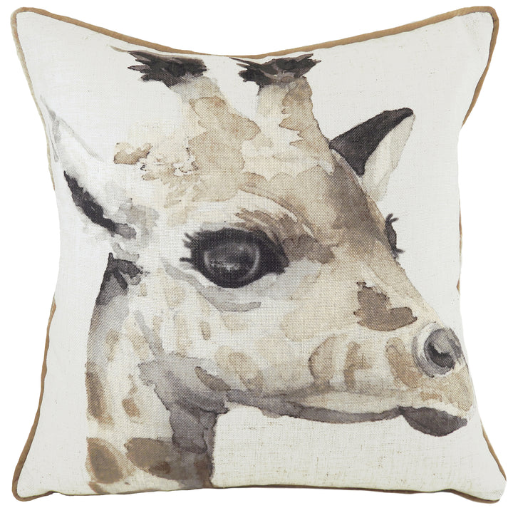 SAFARI GIRAFFE RV MB 43X43 C/C WHITE