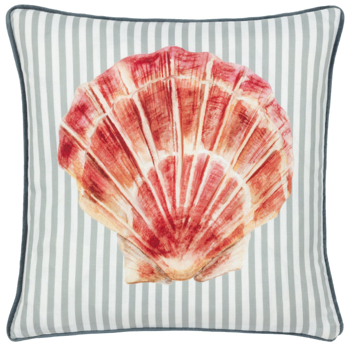 SALCOMBE SCALLOP 43X43 CUSHION CASE MULTI