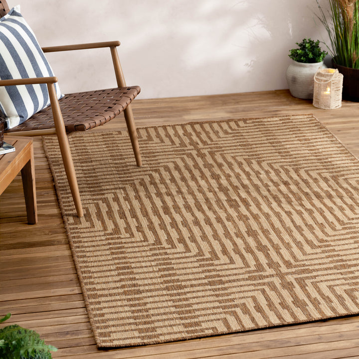 SANDOWN JUTE EFFECT 140X200 RUG NATURAL
