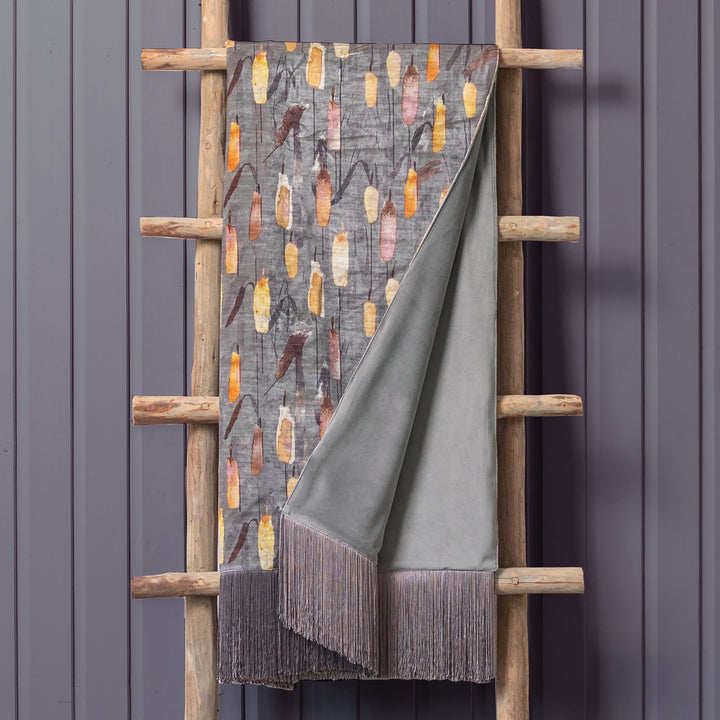SAROMA 136X200 THROW AMBER