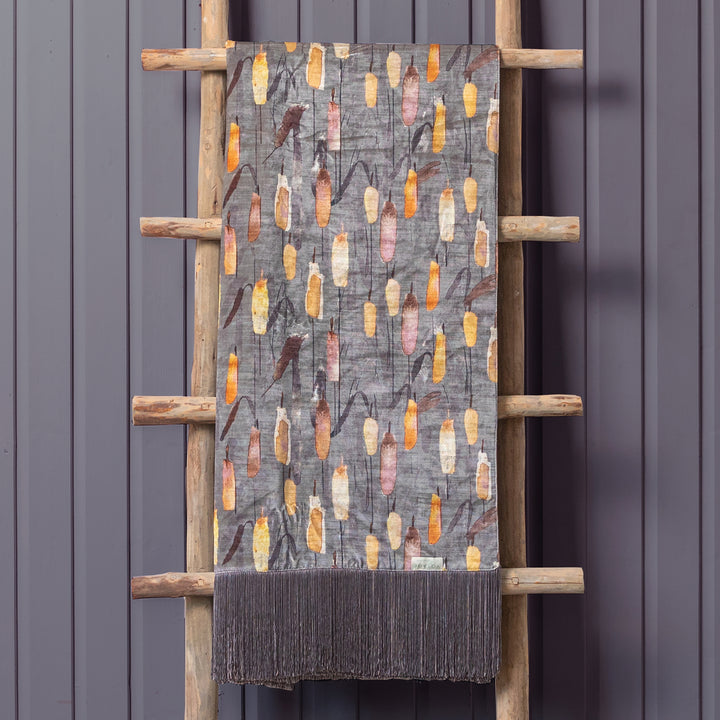 SAROMA 136X200 THROW AMBER