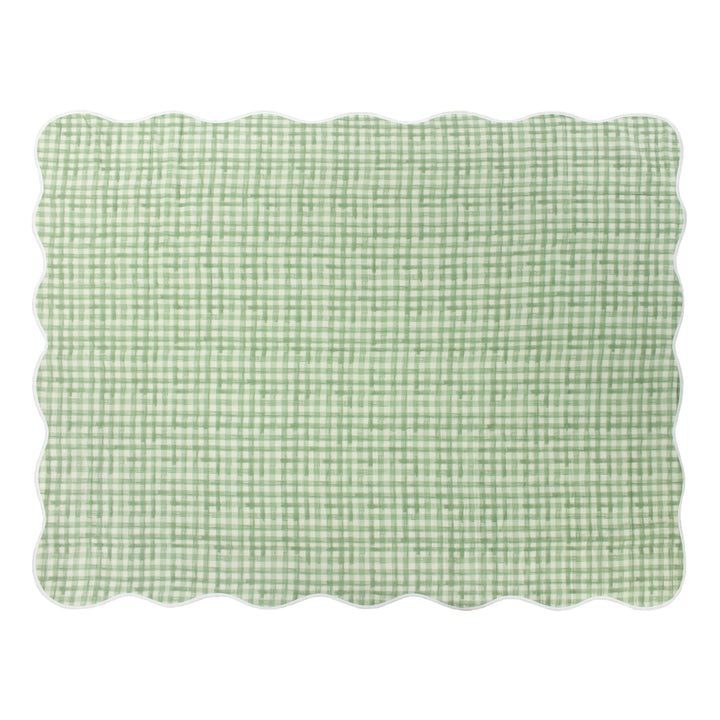 Scallop 150x200 Bedspread Sage - image 2