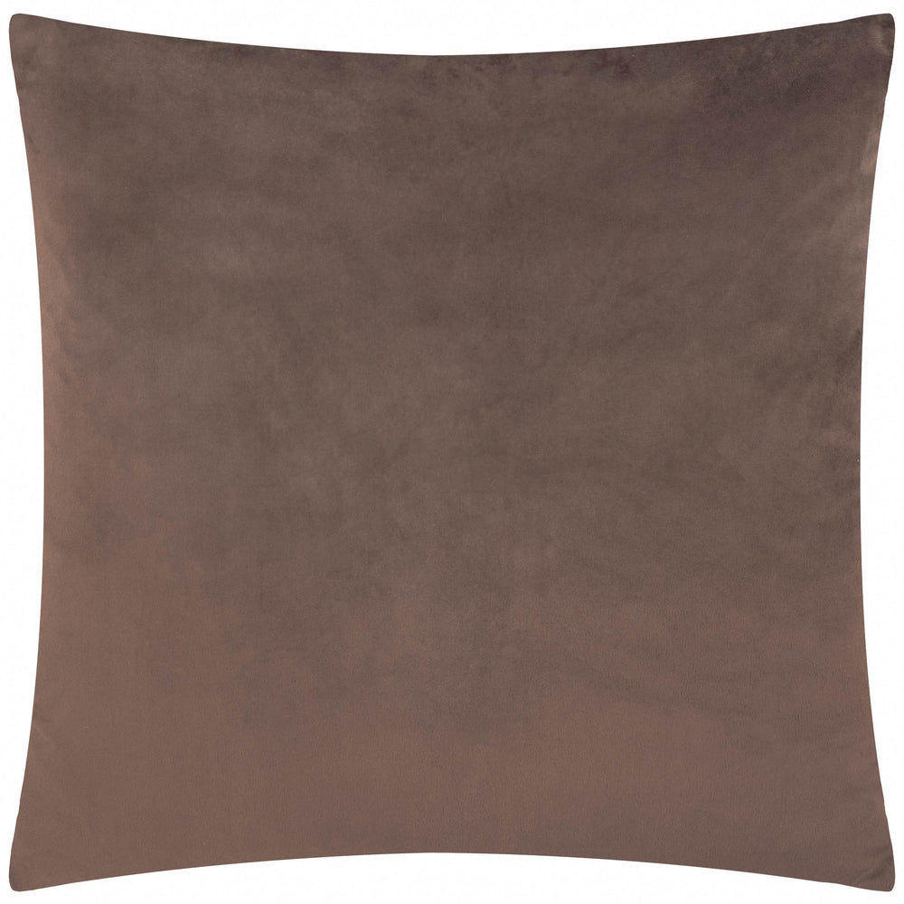 Softie Checkerboard 50x50 Cushion Case Chocolate / Sand - image 2