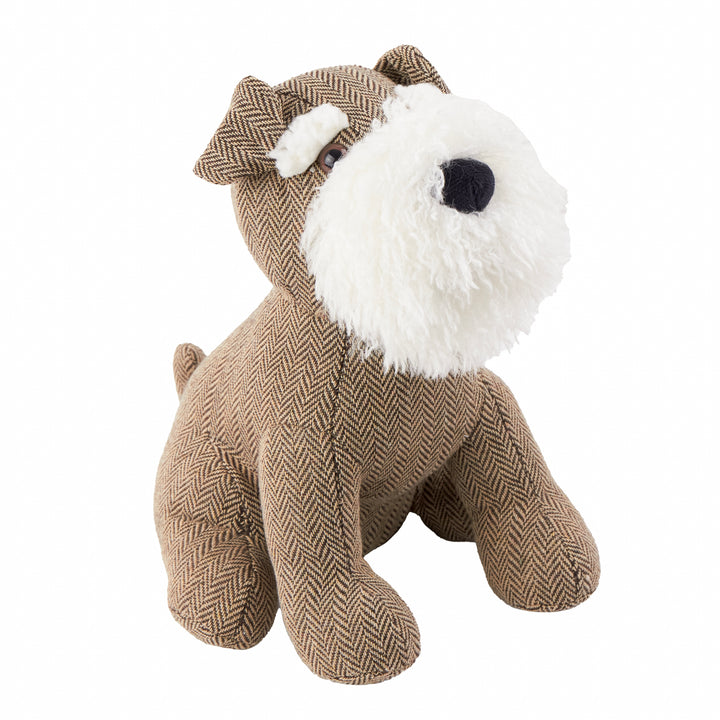 Schnauzer Dog Doorstop - Brown - image 3