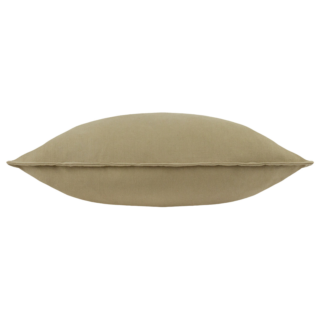 Slub Cotton 50x50 Cushion Case Moss - image 3