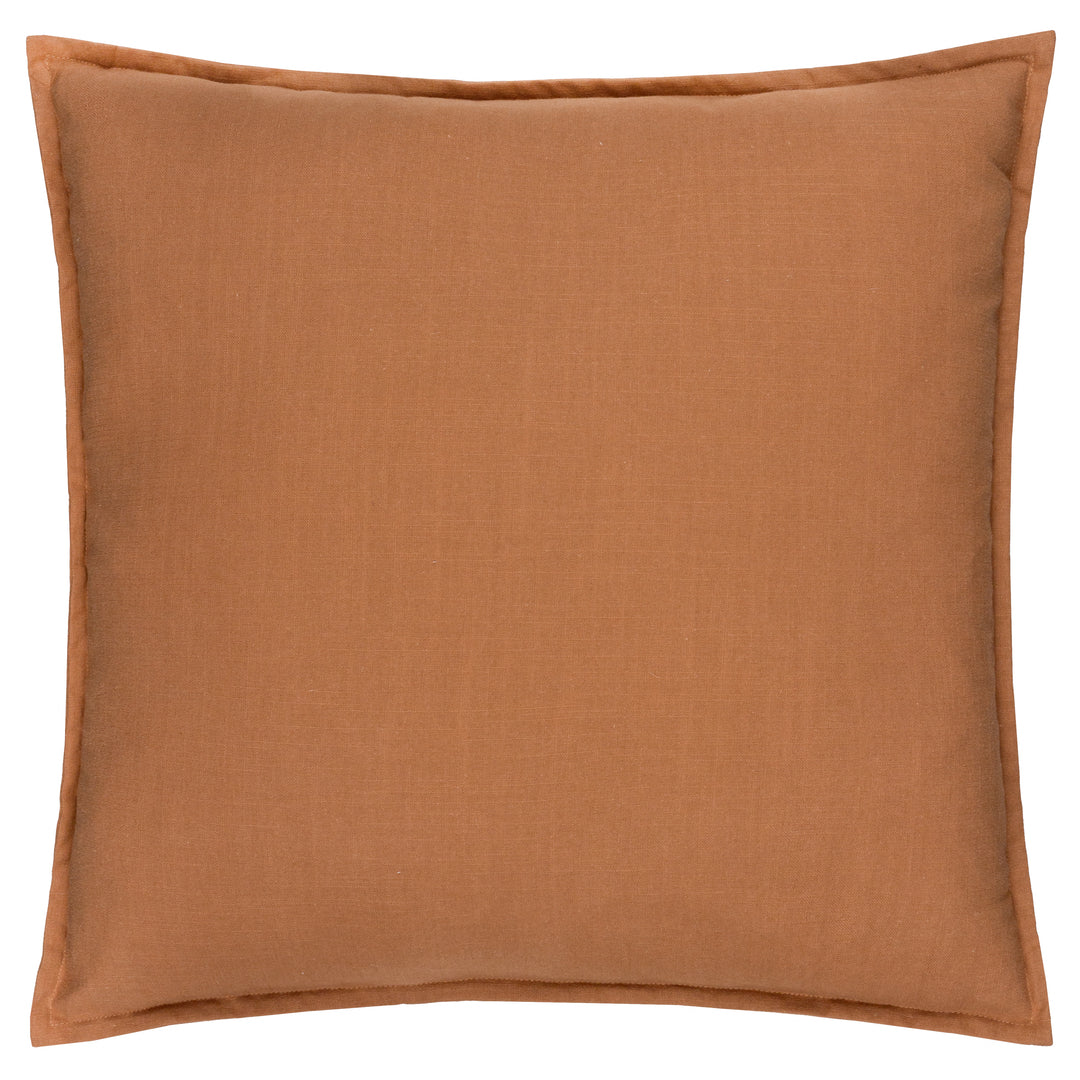 Slub Cotton 50x50 Cushion Case Toffee - image 2