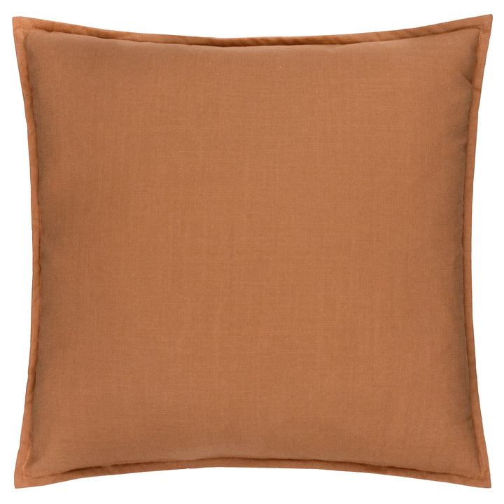 Slub Cotton 50x50 Cushion Case Toffee - image 2