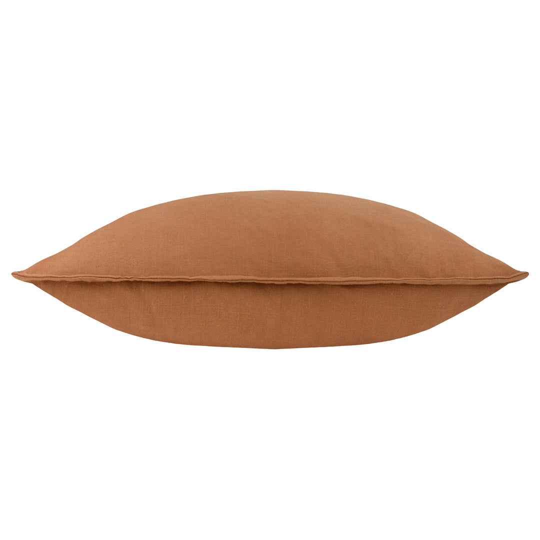 Slub Cotton 50x50 Cushion Case Toffee - image 3