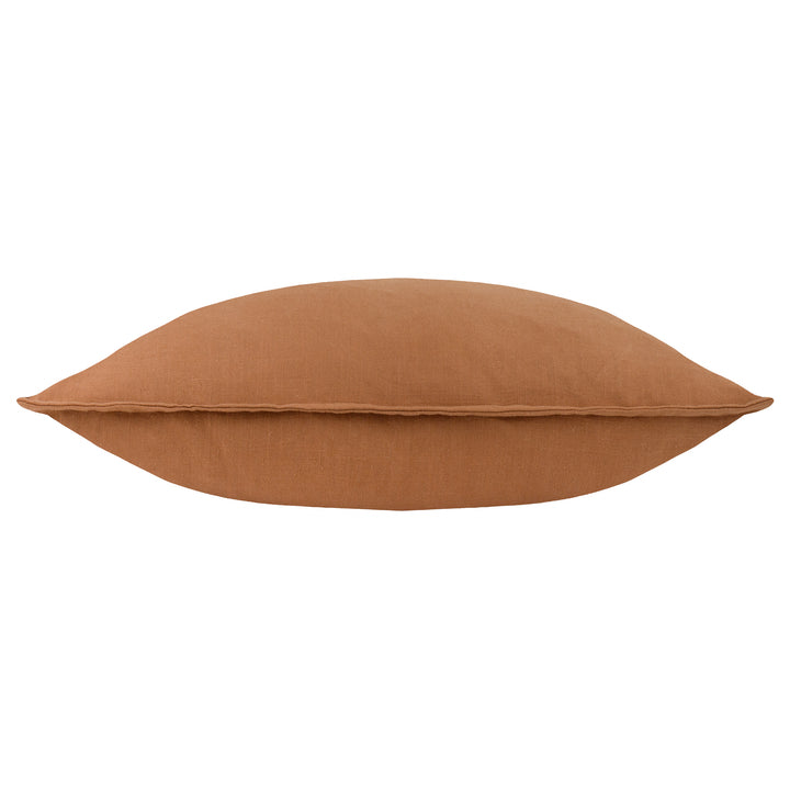 Slub Cotton 50x50 Cushion Case Toffee - image 3