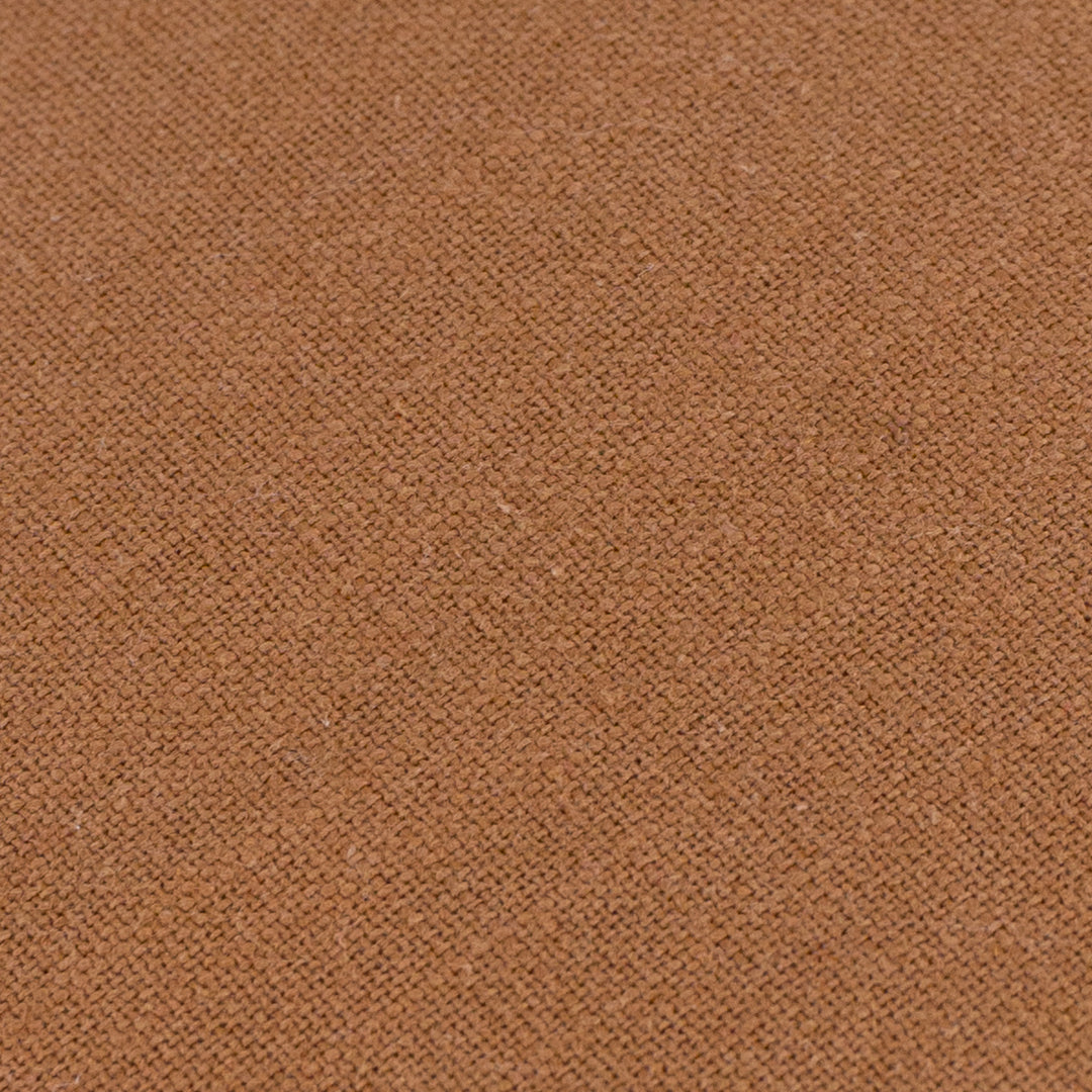 Slub Cotton 50x50 Cushion Case Toffee - image 4