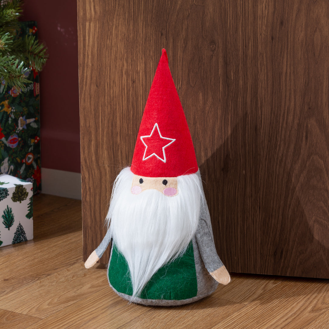 Scandi Santa Doorstop - Multicolour