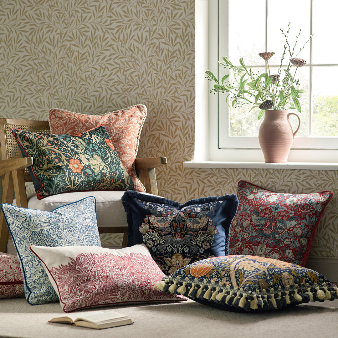 Seaweed 40x60 Cushion Case Indigo - image 7