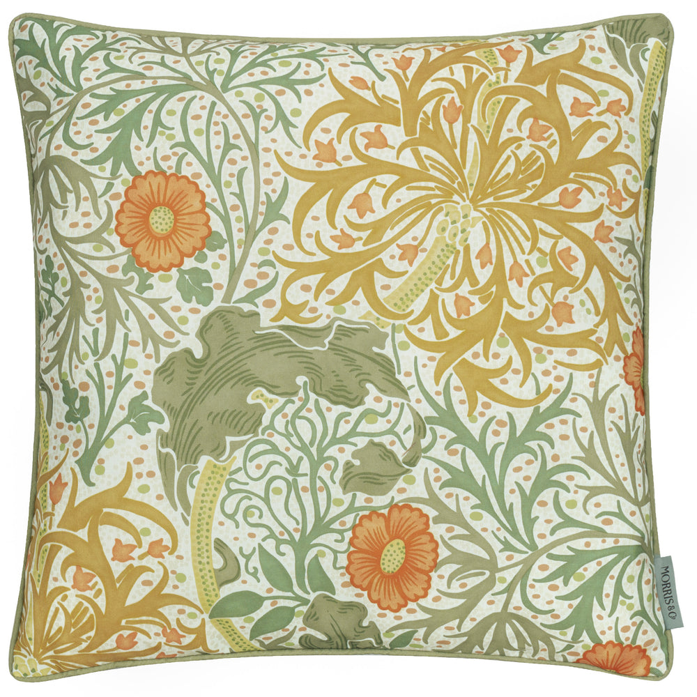 Seaweed 50x50 Cushion Case Stone/Sunflower - image 2