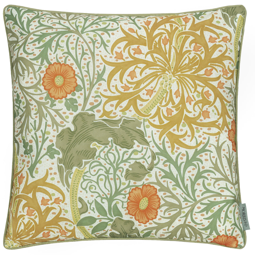 Seaweed 50x50 Cushion Case Stone/Sunflower - image 2