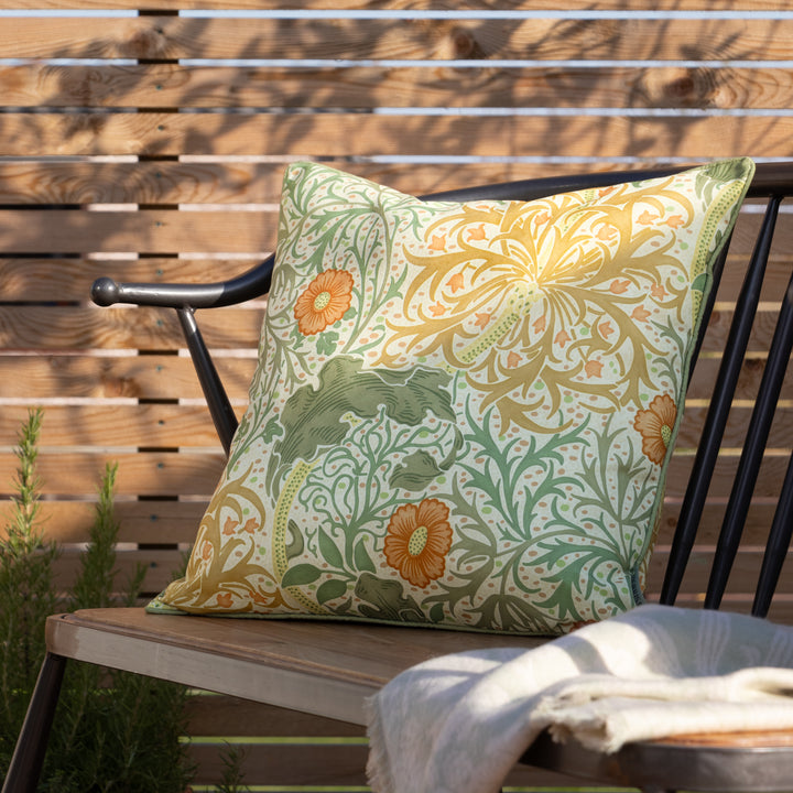Seaweed 50x50 Cushion Case Stone/Sunflower