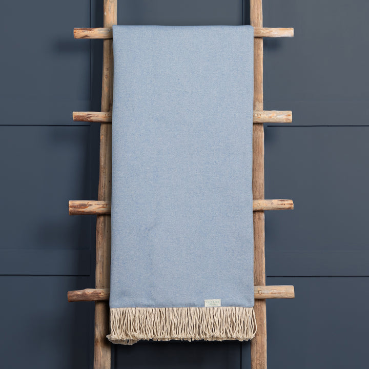 SELKIRK 136X200 THROW CORNFLOWER