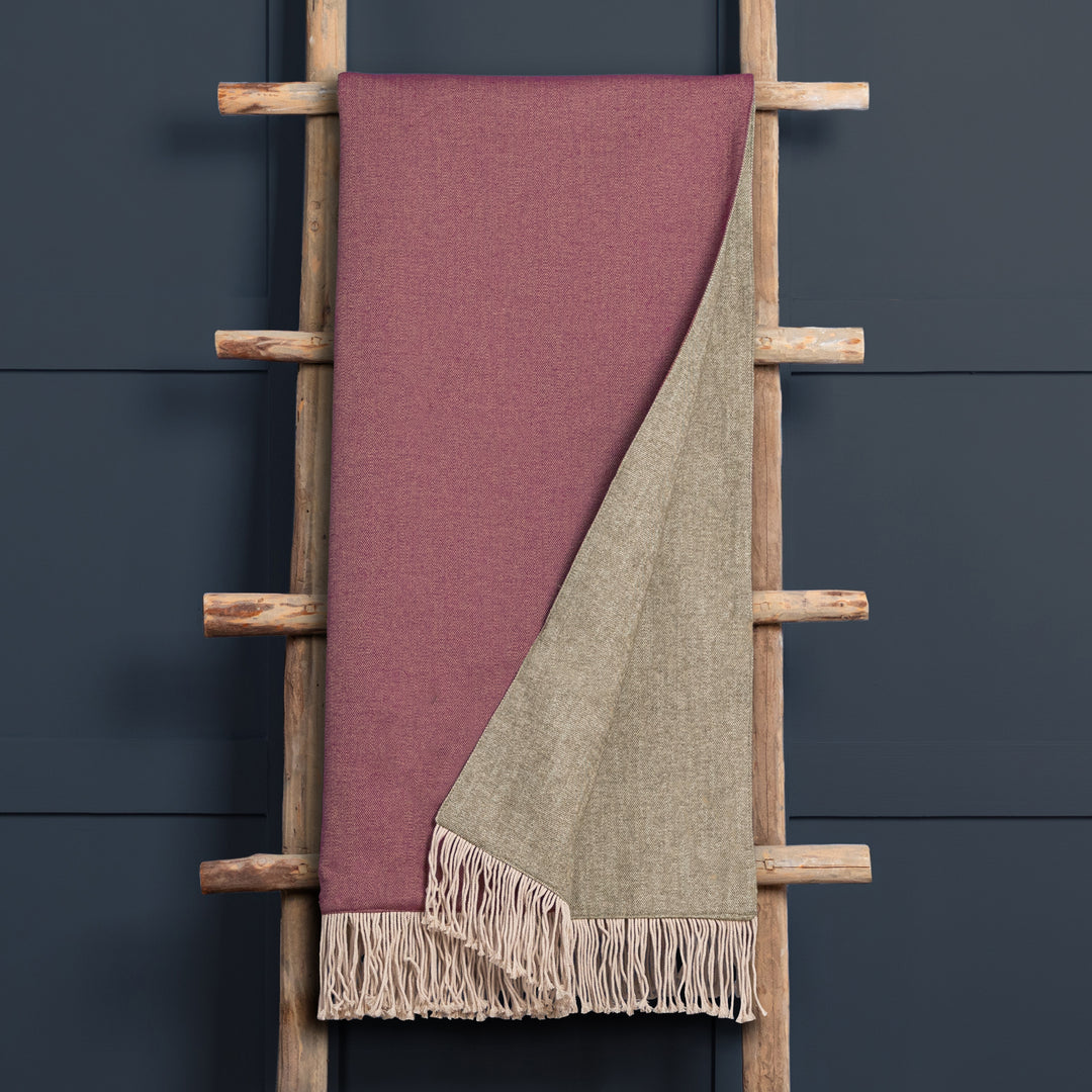 SELKIRK 136X200 THROW GRAPE