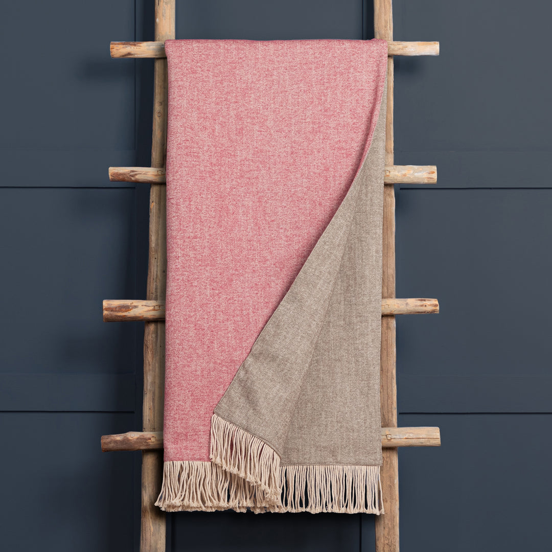SELKIRK 136X200 THROW ROSEHIP