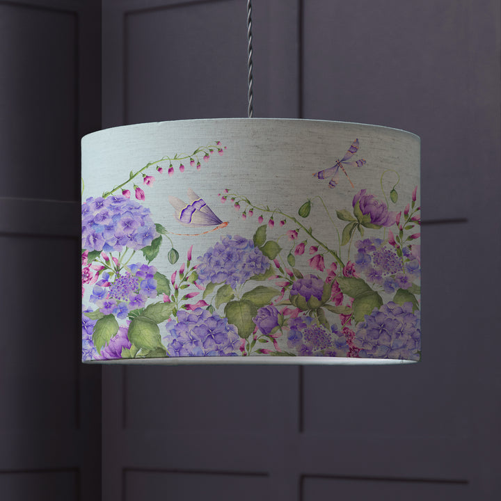 SERAPHINIA DUCK EGG EVA 30CM LAMPSHADE MULTI