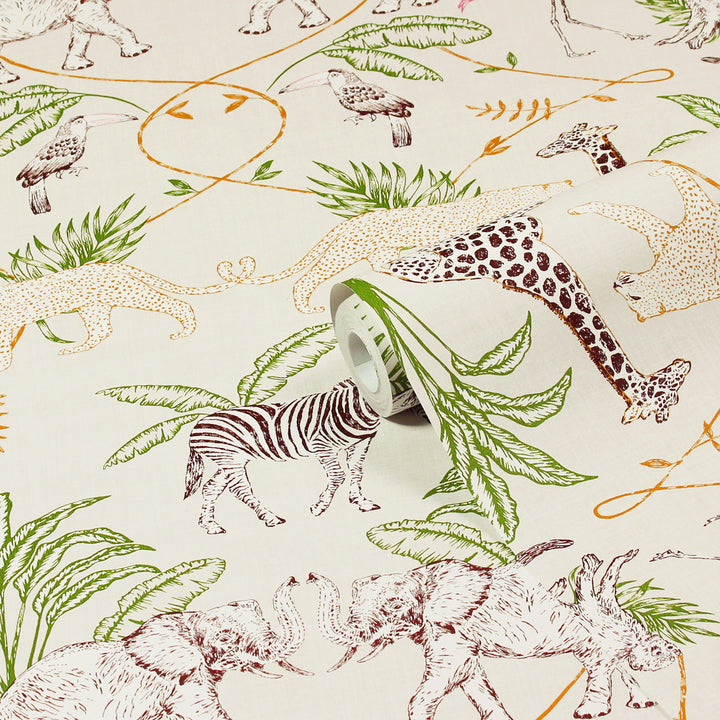 SERENGETI WALLPAPER NATURAL