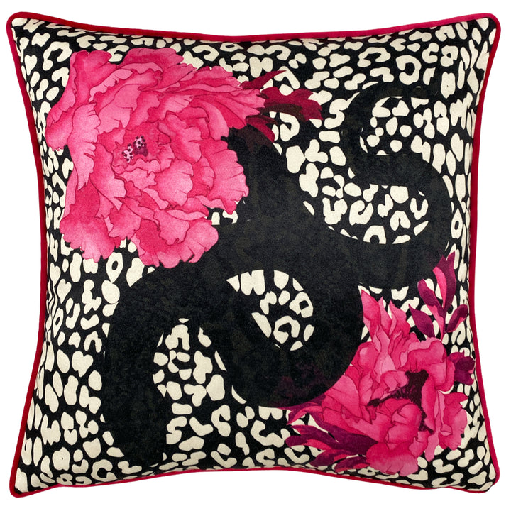 SERPENTINE 43X43 CUSHION CASE BLACK/RUBY