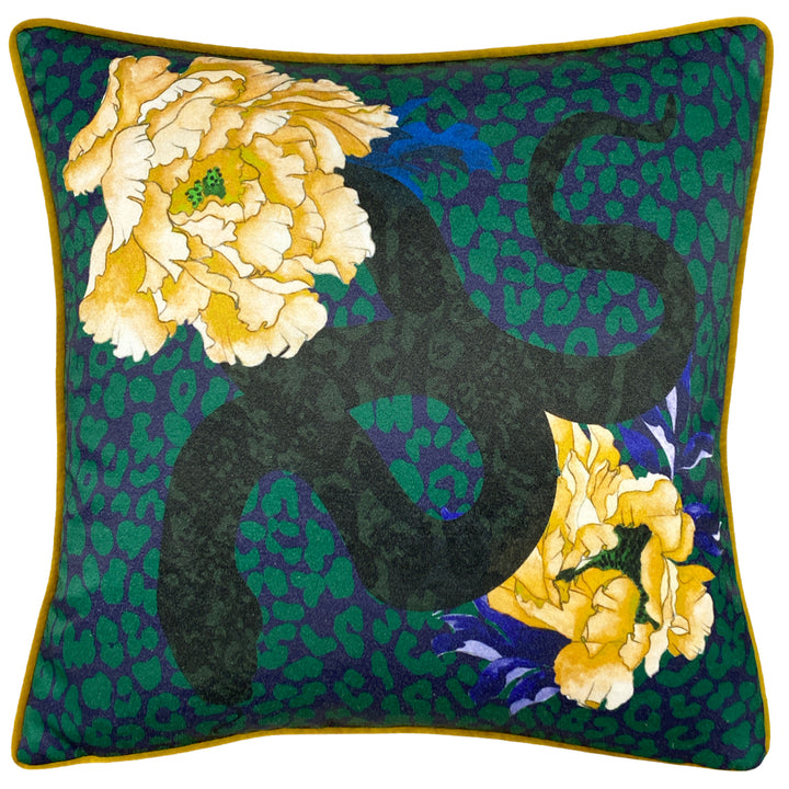 SERPENTINE 43X43 CUSHION CASE ROYAL BLUE/TEAL