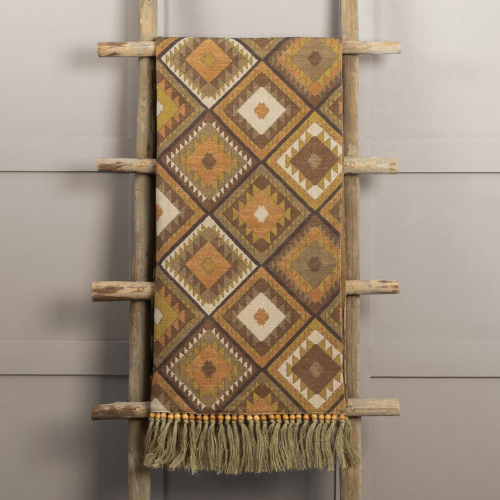 SERRANO 136X200 THROW SEPIA