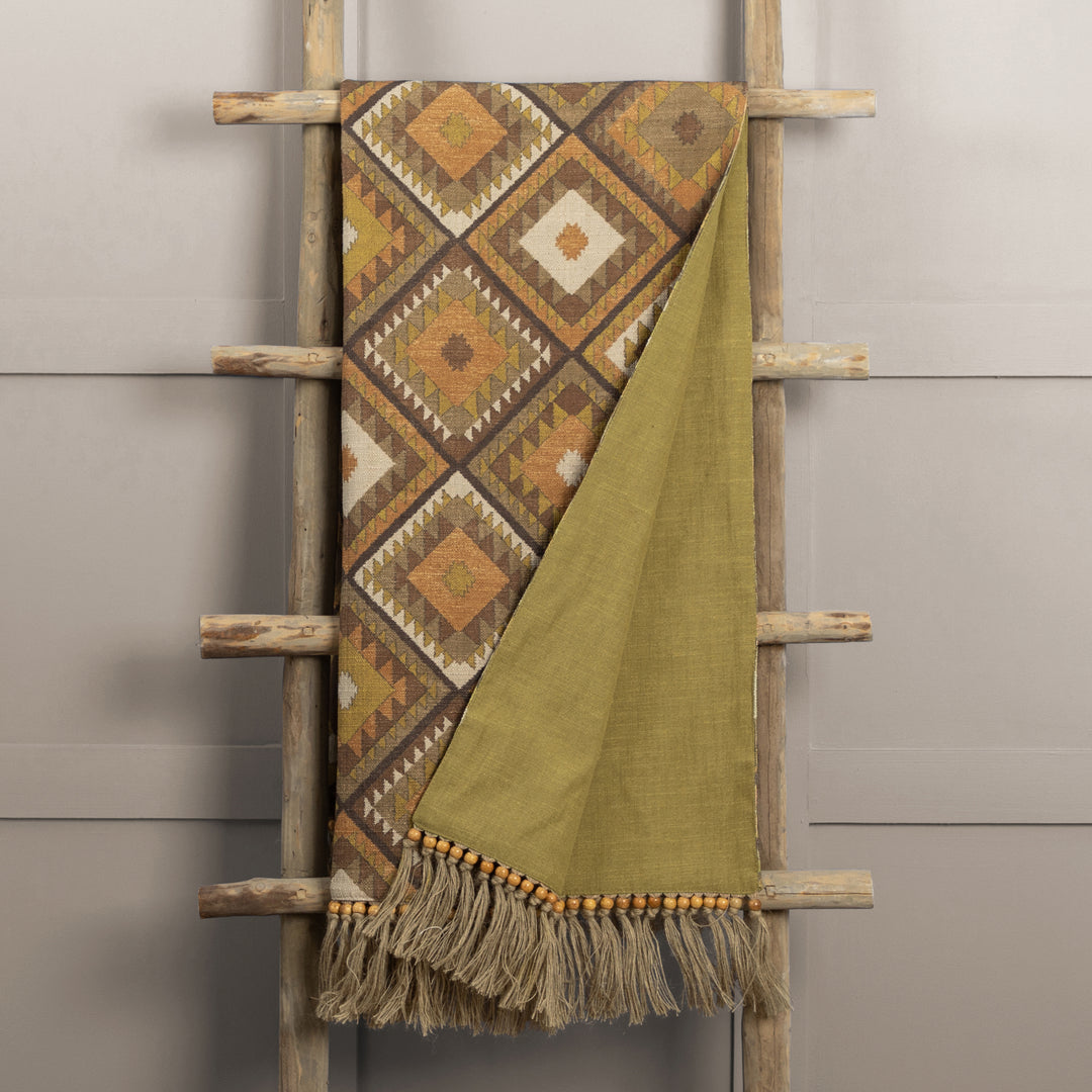 SERRANO 136X200 THROW SEPIA