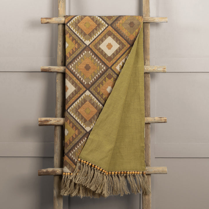SERRANO 136X200 THROW SEPIA