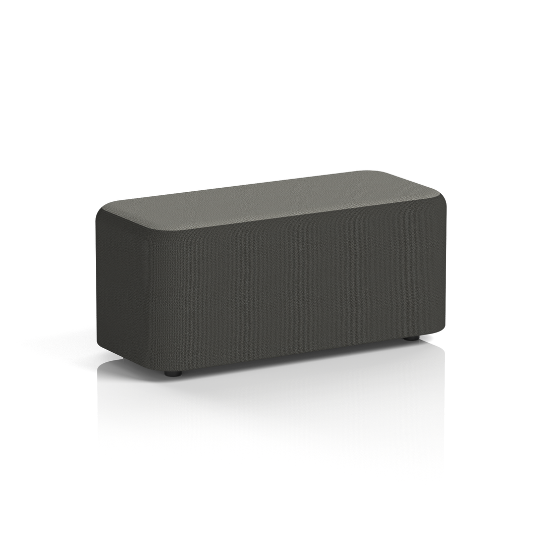 Harlestone Rectangular Stool in Two Tone