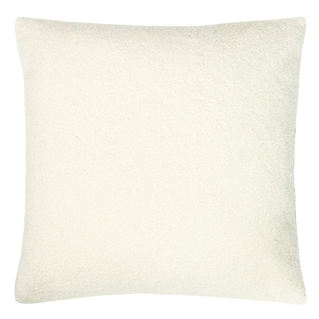 SHEARLING CIRCA 43X43 CUSHION COVER TAUPE