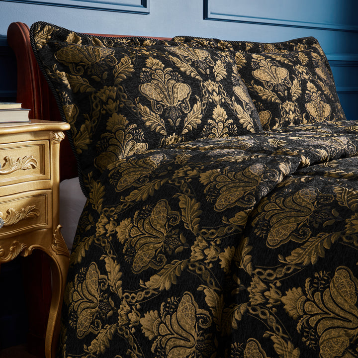 Shiraz 275x275 Bedspread Black - image 2