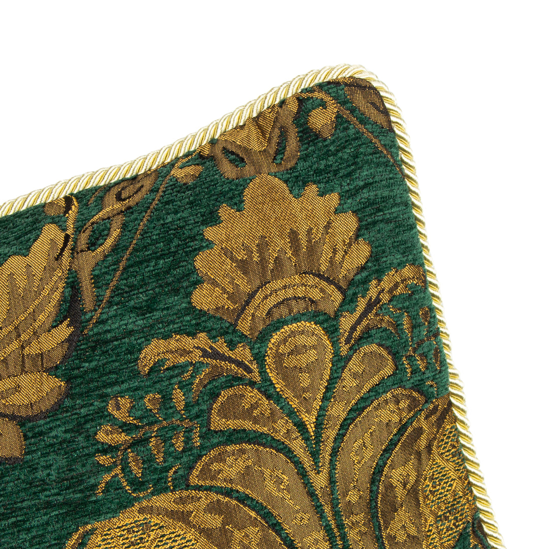 SHIRAZ CUSHION CASE 45X45 EMERALD