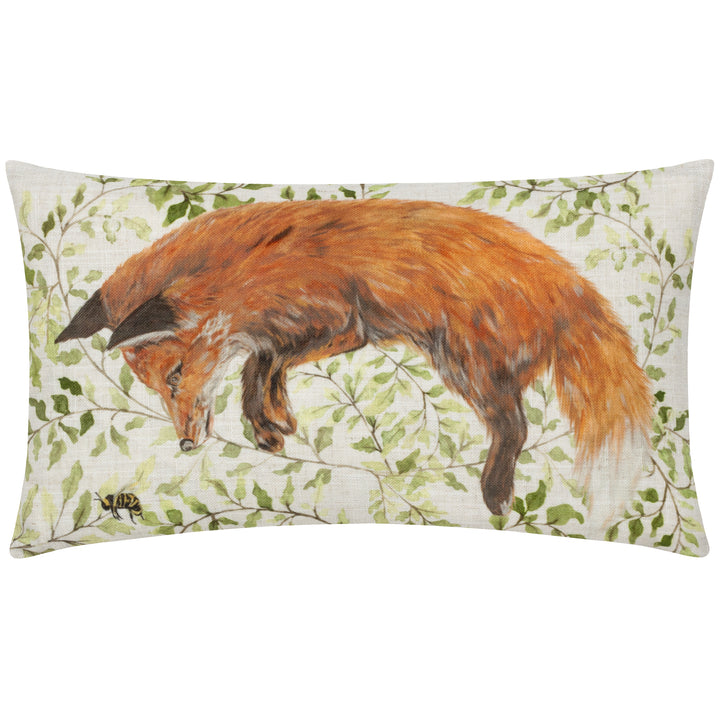 SHUGBOROUGH LEAPING FOX 30X50 CUSHION CASE MULTI