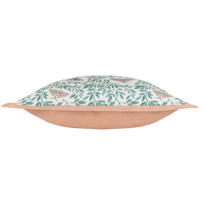 SILK MOTH 50X50 CUSHION CASE PALE PINK