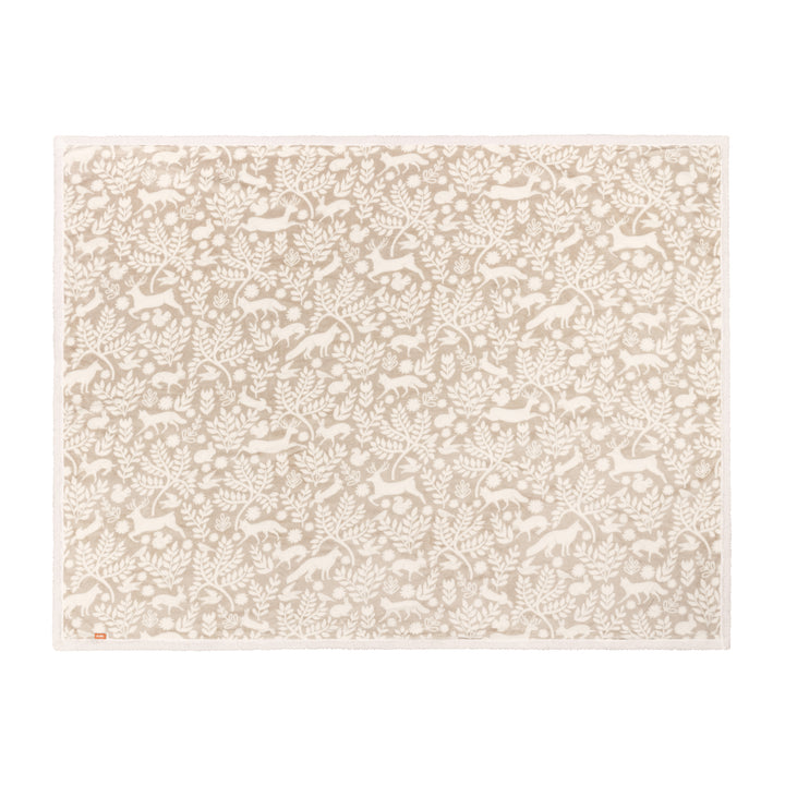 Skandi Woodland Sherpa 140x180 Throw Sable - image 3