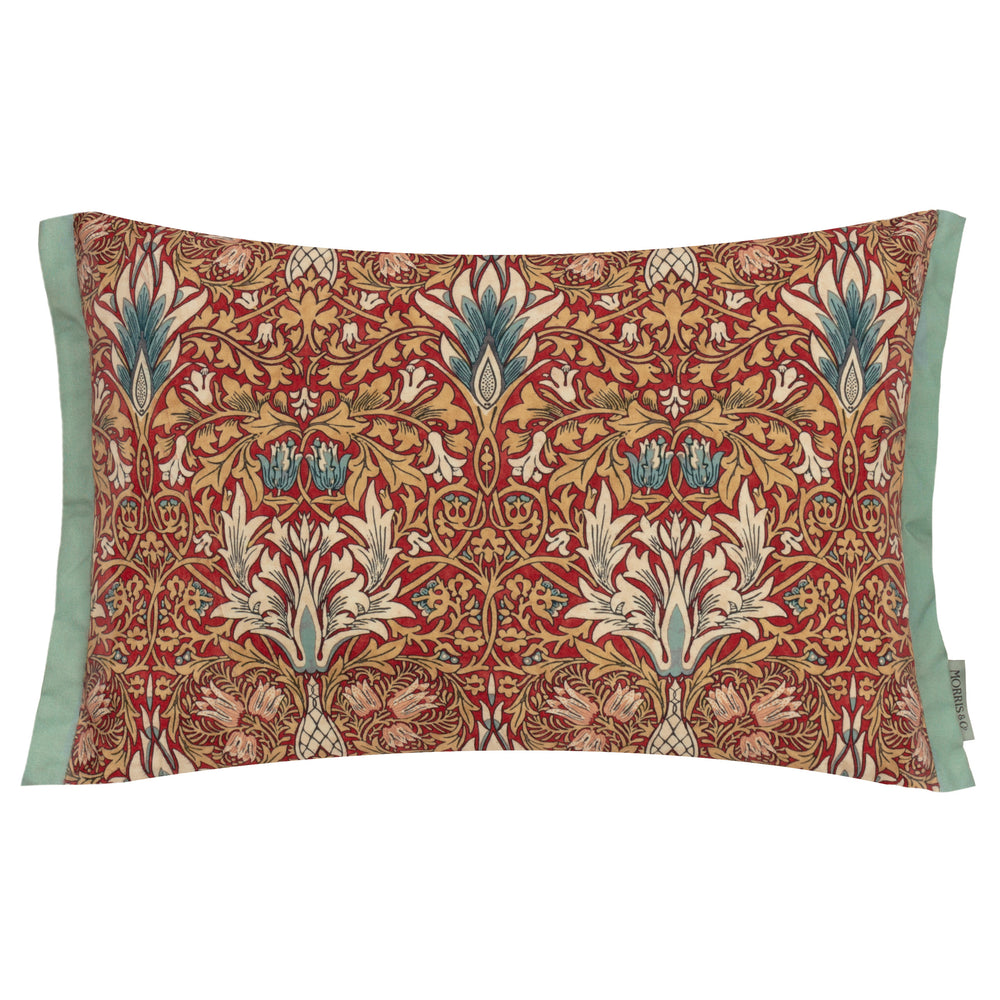 Snakeshead 40x60 Outdoor Cushion Berry/Natural - image 2