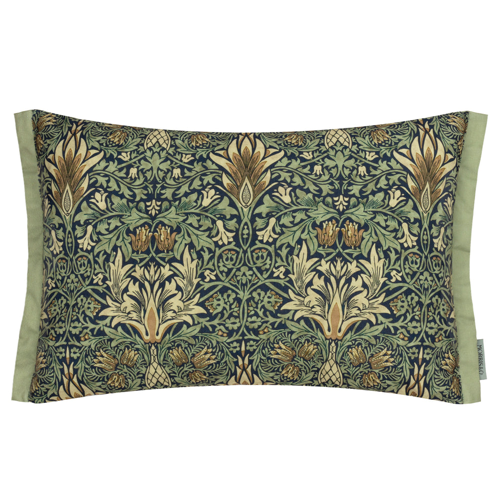 Snakeshead 40x60 Outdoor Cushion Indigo/Leaf Green - image 2