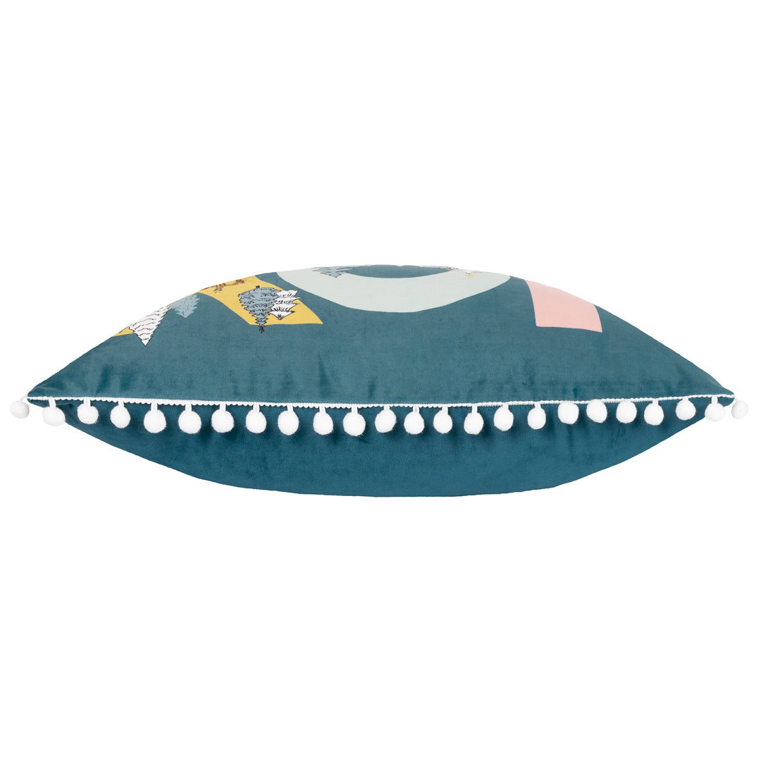 SNOWY VILLAGE JOY 30X50 CUSHION CASE MULTI