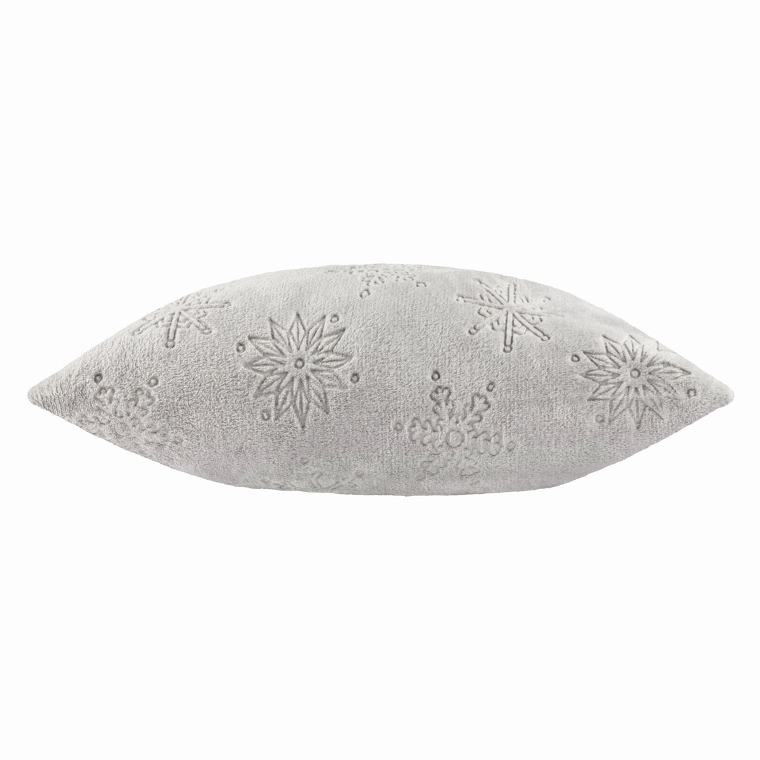 SNOWFLAKES 50X50 CUSHION CASE GREY
