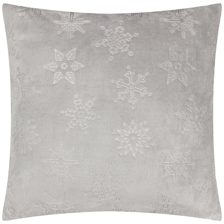 SNOWFLAKES 50X50 CUSHION CASE GREY