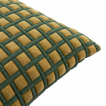 Softie Grid 40x60 Cushion Case Green - image 3
