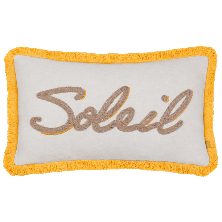 SOLEIL 30X50 CUSHION CASE YELLOW