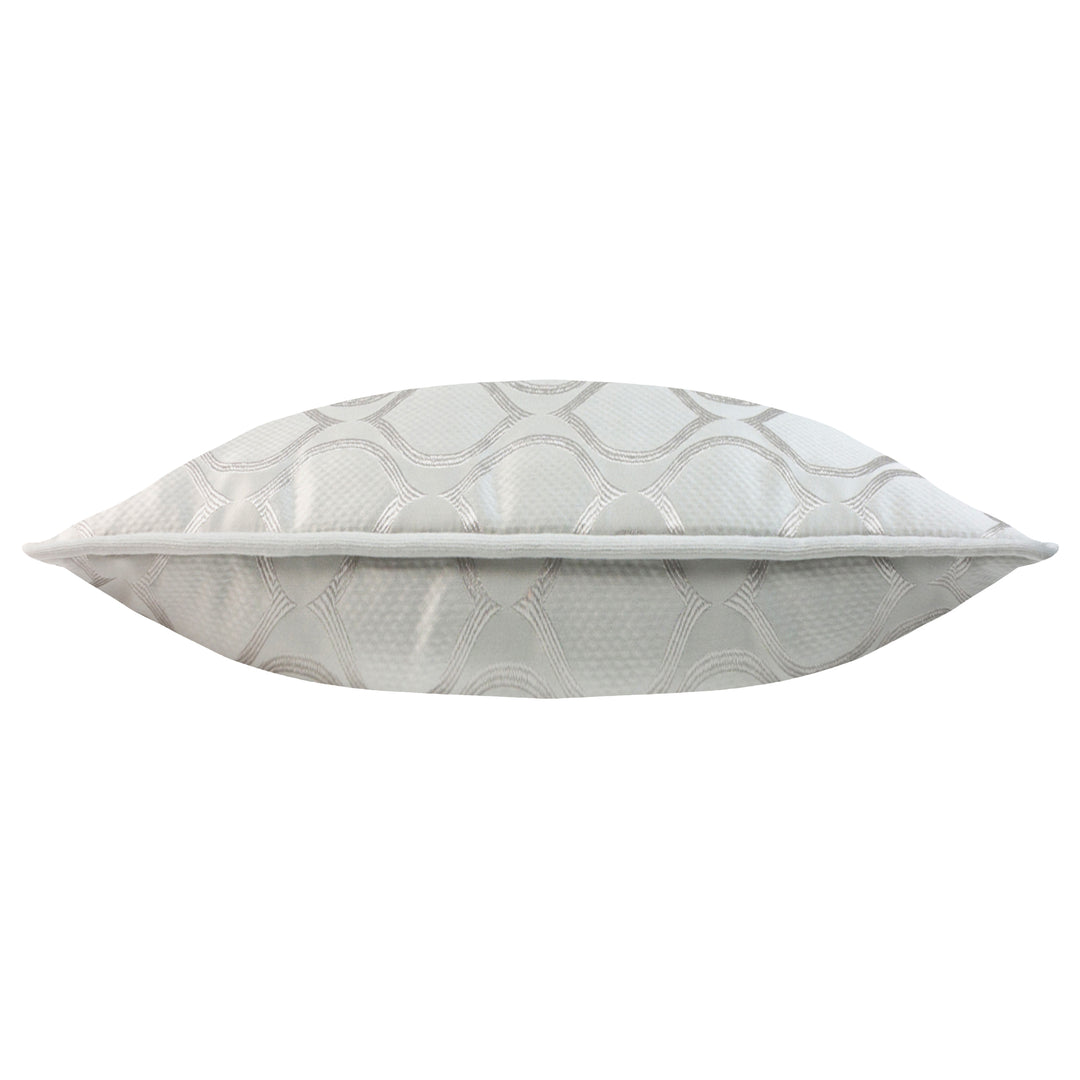 SOLITAIRE 30X50 CUSHION COVER STERLING