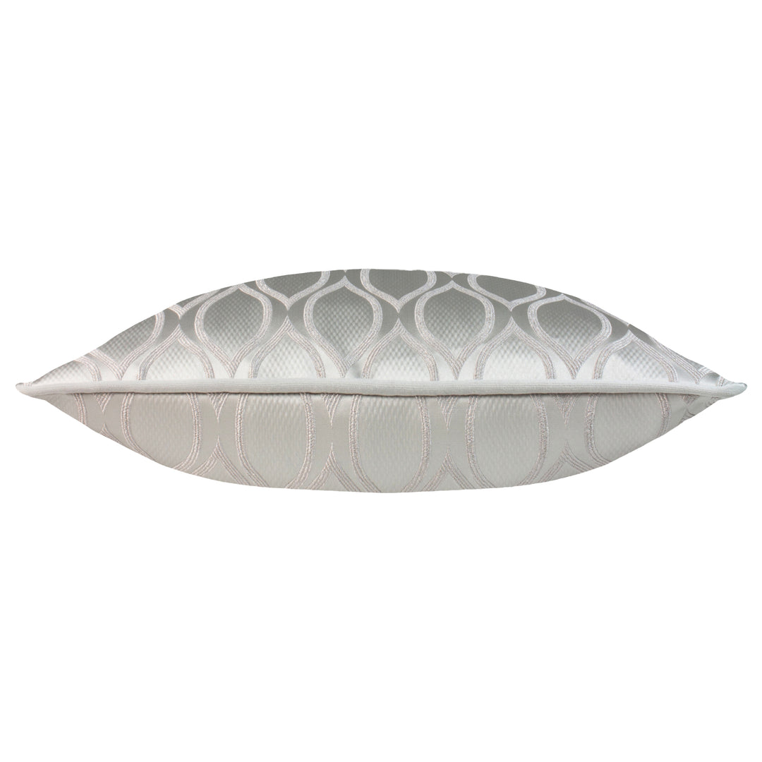 SOLITAIRE 50X50 CUSHION COVER STERLING
