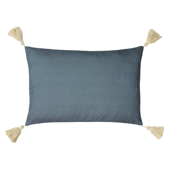 SOMERTON 35X50 CUSHION COVER SLATE BLUE