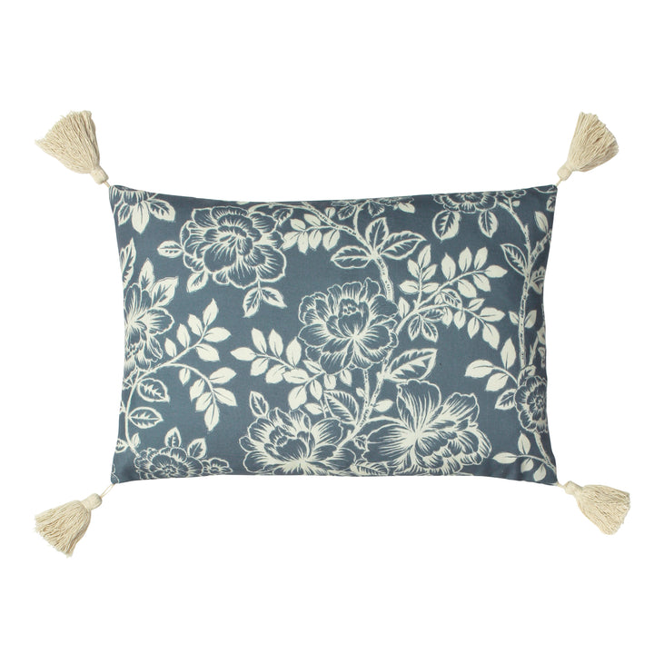 SOMERTON 35X50 CUSHION COVER SLATE BLUE