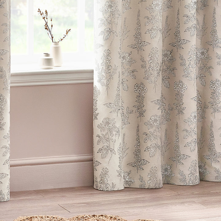 SOPHIA 168X229 EYELET CURTAIN NATURAL