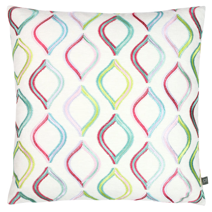 SPINNING TOP 50X50 CUSHION COVER RAINBOW