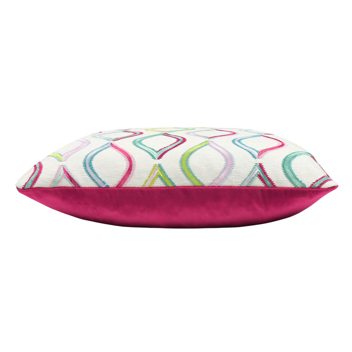 SPINNING TOP 50X50 CUSHION COVER RAINBOW